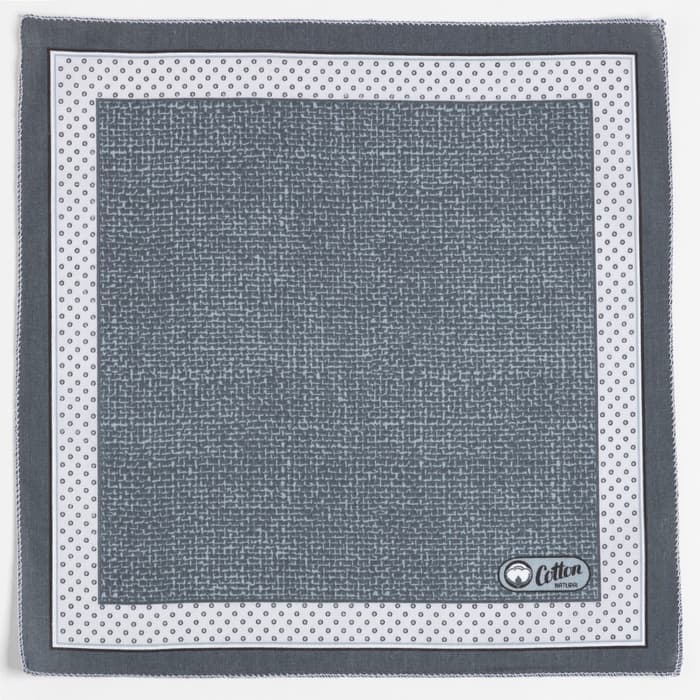 Платки носовые мужские «Этель. Анджело», 30×30 см, набор 12 шт., хлопок 100%, рисунок МИКС, серые