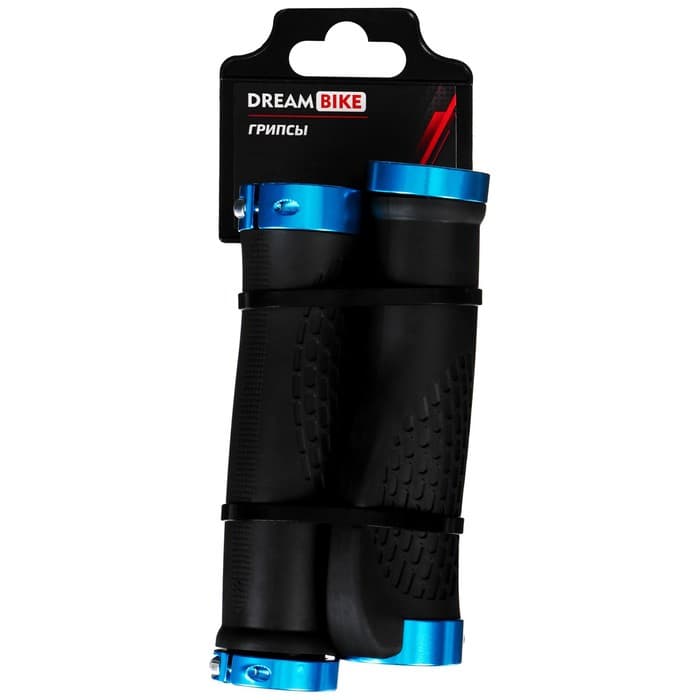 Грипсы Dream Bike, 130 мм, lock on, цвет синий