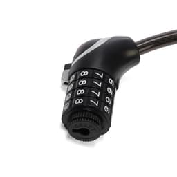 Замок навесной велосипедный LOCKLAND, кодовый, с подсветкой 10×650 мм