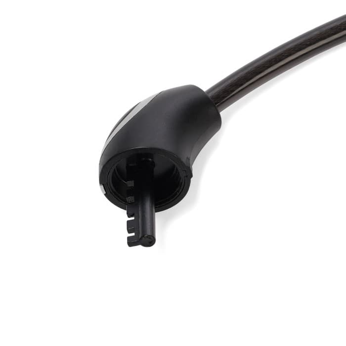 Замок навесной велосипедный LOCKLAND, кодовый, с подсветкой 10×650 мм