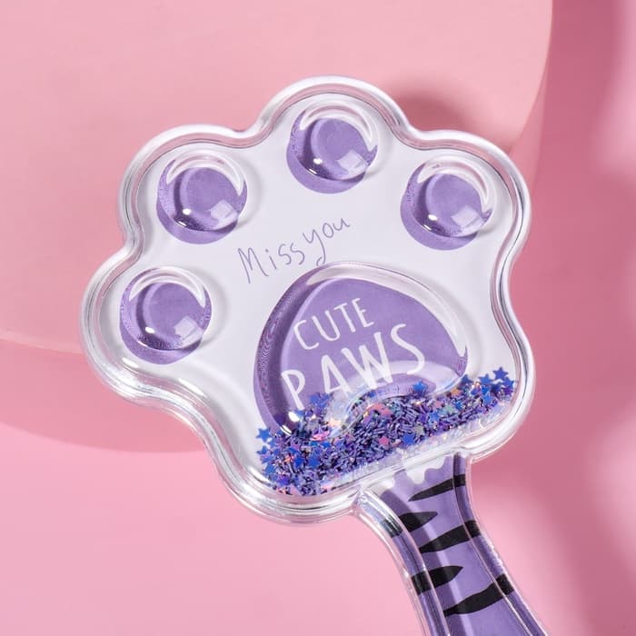 Расчёска - шейкер, 8×15.6 см, рисунок МИКС