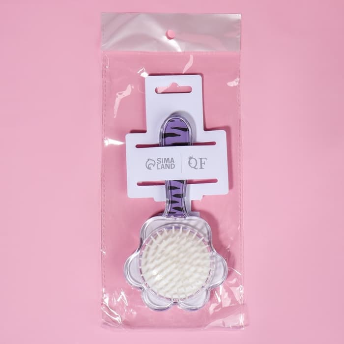 Расчёска - шейкер, 8×15.6 см, рисунок МИКС