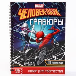 Гравюры для мальчиков, набор для творчества с заданиями, цветной фон, 8 гравюр
