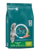 Сухой корм Purina One для домашних кошек, индейка/злаки, 3 кг