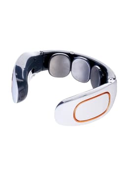 Массажёр для шеи Luazon LEM-50, 4 Вт, 4 режима, USB, от АКБ, белый