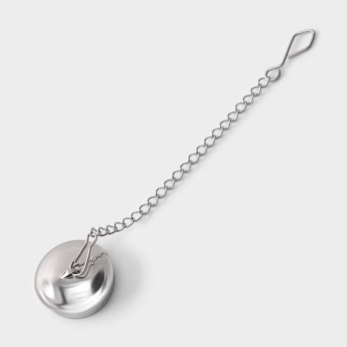 Ситечко для чая Magistro «Чайник Vent», нержавеющая сталь, серебристое