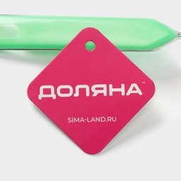 Сито для просеивания с ручкой Доляна «Хозяюшка», d=10 см, зелёное