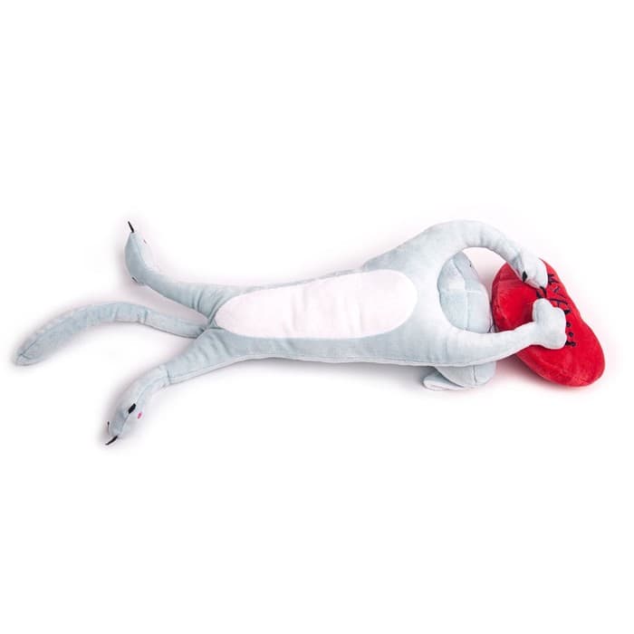 Мягкая игрушка Котик «Дарю любовь», 45 см, голубой