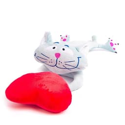 Мягкая игрушка Котик «Дарю любовь», 45 см, голубой