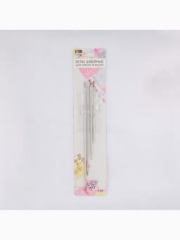 Иглы швейные, для игрушек и кукол, d=1.83 мм, 10-17.5 см, набор 4 шт.