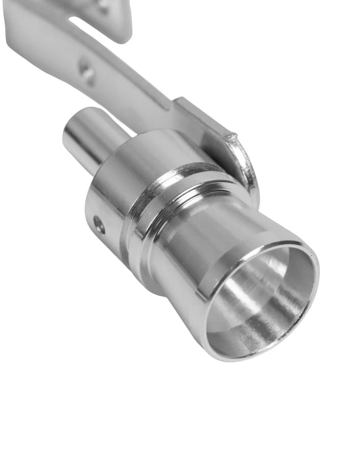 Свисток в глушитель, размер M, под диаметр трубы 37-48 мм, хром