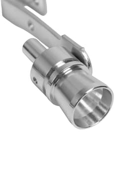 Свисток в глушитель, размер M, под диаметр трубы 37-48 мм, хром