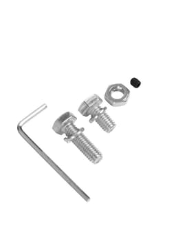 Свисток в глушитель, размер M, под диаметр трубы 37-48 мм, хром