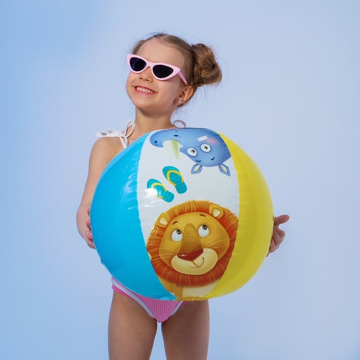 Мяч надувной детский «На волне», d=51 см