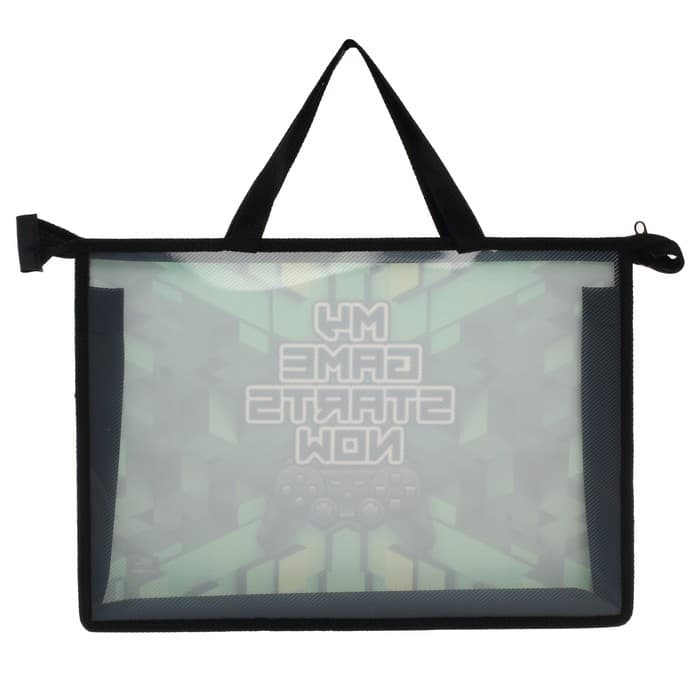 Папка для труда, А4, пластиковая, 33.5×23.5×5.5 см«Пиксели»