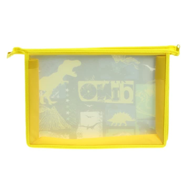 Папка для труда, А4, пластиковая, 23×32.5×5.5 см «Дино»