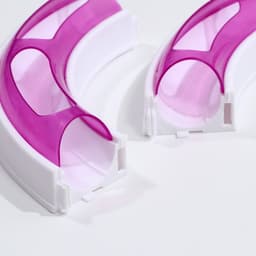 Игрушка для кошек «Пижон» 2-в-1 «Круг и волна», 2 варианта сборки, белая, фиолетовая