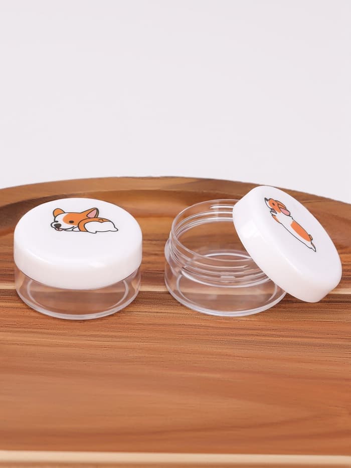 Набор для хранения «Корги», в чехле, 6 предметов, разноцветный