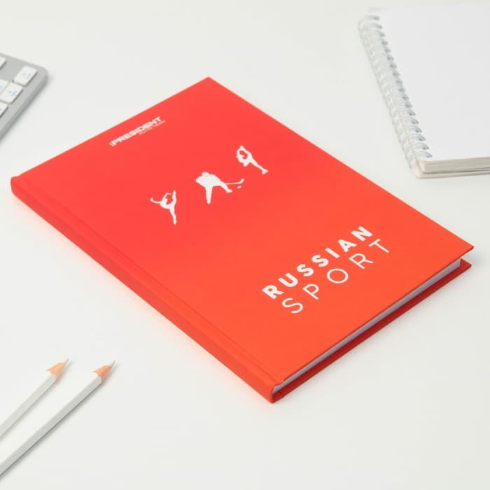 Ежедневник «Russian sport», А5, 96 листов