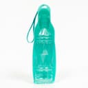 Автопоилка прогулочная с фигурной бутылочкой, 450 мл, пластик, бирюзовая