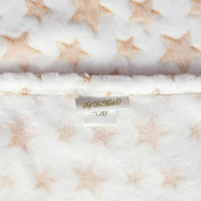 Плед детский с игрушкой, размер 90x120 см, цвет бежевый