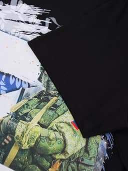 Футболка «Zа победу», с символикой Z, размер 48, чёрная