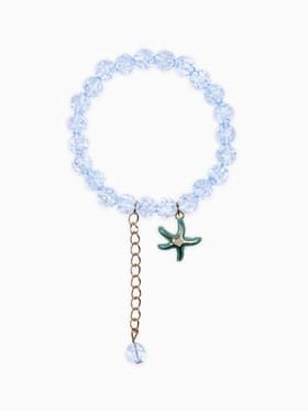 Браслет детский «Выбражулька. Морская звезда», голубой в золоте