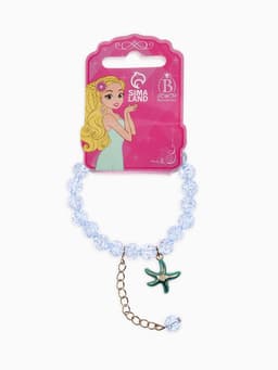 Браслет детский «Выбражулька. Морская звезда», голубой в золоте