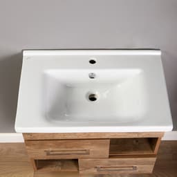 Комплект мебели для ванной комнаты «Прованс 70»: тумба с раковиной, зеркало – шкаф, пенал, цвет дуб тёмный