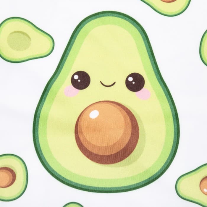 Купальник для девочки слитный KAFTAN «Авокадо», размер 30 (98-104 см)