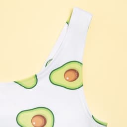 Купальник для девочки слитный KAFTAN «Авокадо», размер 30 (98-104 см)