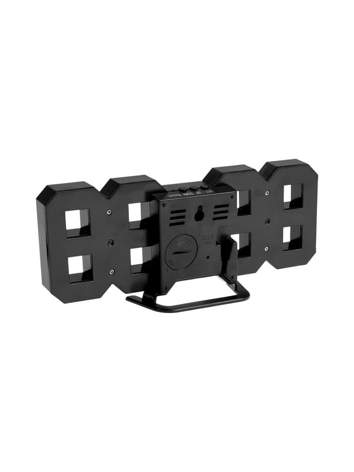 Часы электронные настольные «Цифры», USB, на подвесе, красная индикация, 9×23 см