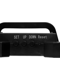 Часы электронные настольные «Цифры», USB, на подвесе, красная индикация, 9×23 см