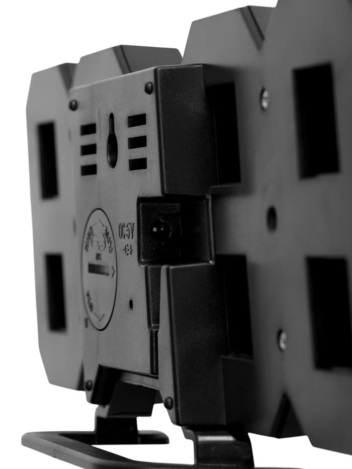 Часы электронные настольные «Цифры», USB, на подвесе, красная индикация, 9×23 см