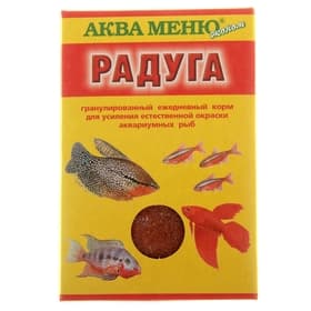 Корм Аква меню «Радуга» для рыб, 25 г
