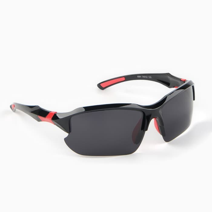 Очки солнечные мужские спортивные «Мастер К», uv 400, ширина 14.5 см, дужка 12.6 см, линза 4×7.3 с