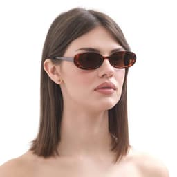 Очки солнцезащитные женские «OneSun. Леопардовый принт», uv 380, дужка 13.6 см, ширина 14.3 см, линза 5.3×3 см