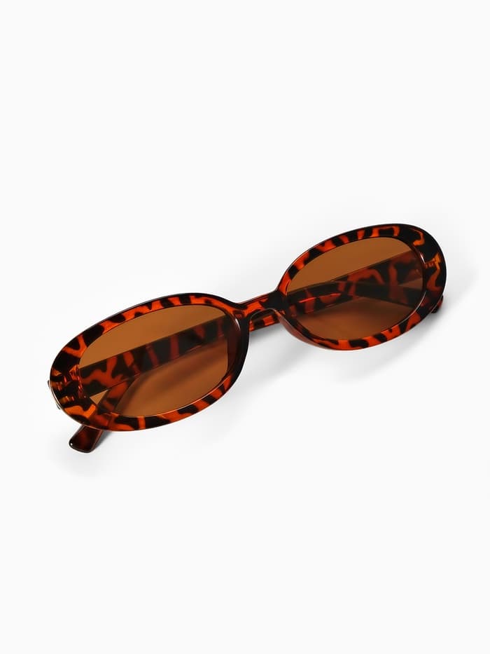 Очки солнцезащитные женские «OneSun. Леопардовый принт», uv 380, дужка 13.6 см, ширина 14.3 см, линза 5.3×3 см