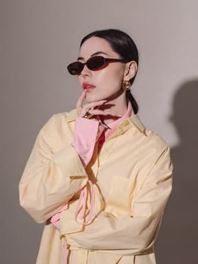 Очки солнцезащитные женские «OneSun. Леопардовый принт», uv 380, дужка 13.6 см, ширина 14.3 см, линза 5.3×3 см