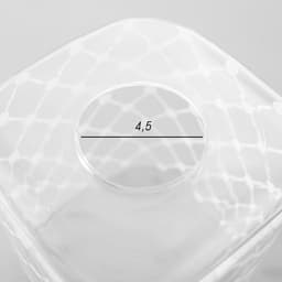 Плафон BayerLux E27, бело-прозрачный,10×10×12 см