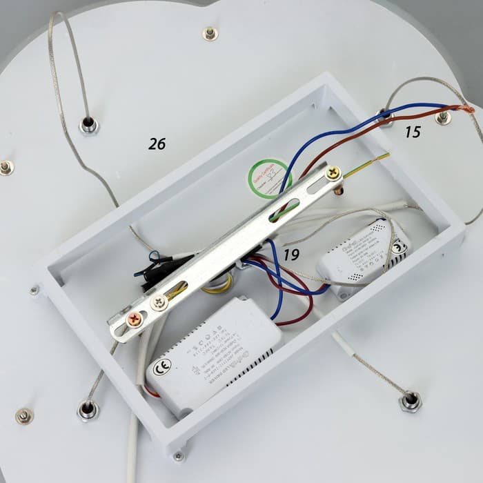 Люстра 2169/6 LED 65 Вт синий 48×48×70 см BayerLux