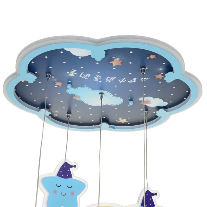 Люстра 2169/6 LED 65 Вт синий 48×48×70 см BayerLux