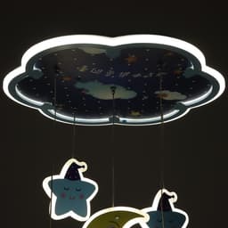 Люстра 2169/6 LED 65 Вт синий 48×48×70 см BayerLux