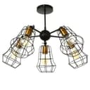 Люстра 2210/5 E27 40 Вт черно-бронзовый 34.4×34.4×68 см BayerLux