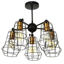 Люстра 2210/5 E27 40 Вт черно-бронзовый 34.4×34.4×68 см BayerLux