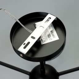 Люстра 2210/5 E27 40 Вт черно-бронзовый 34.4×34.4×68 см BayerLux