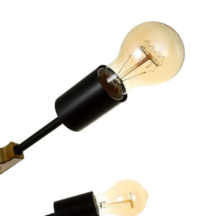 Люстра 2427/6 E27 40 Вт черно-бронзовый 61×61×25.5 см BayerLux