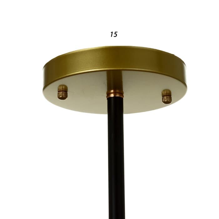 Люстра 2427/6 E27 40 Вт черно-бронзовый 61×61×25.5 см BayerLux