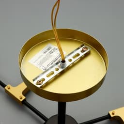 Люстра 2427/6 E27 40 Вт черно-бронзовый 61×61×25.5 см BayerLux