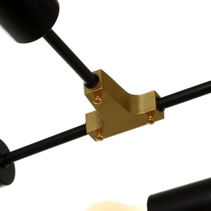 Люстра 2427// E27 40 Вт черно-бронзовый 61×61×25.5 см BayerLux